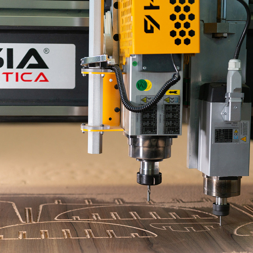 Corte CNC -Router (Broca)- Algarín digital